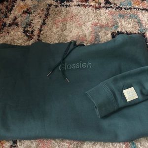Green Glossier Hoodie